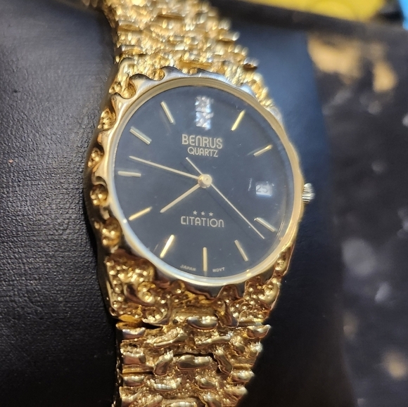 benrus Other - Benrus Citation Golden Nugget Watch mens